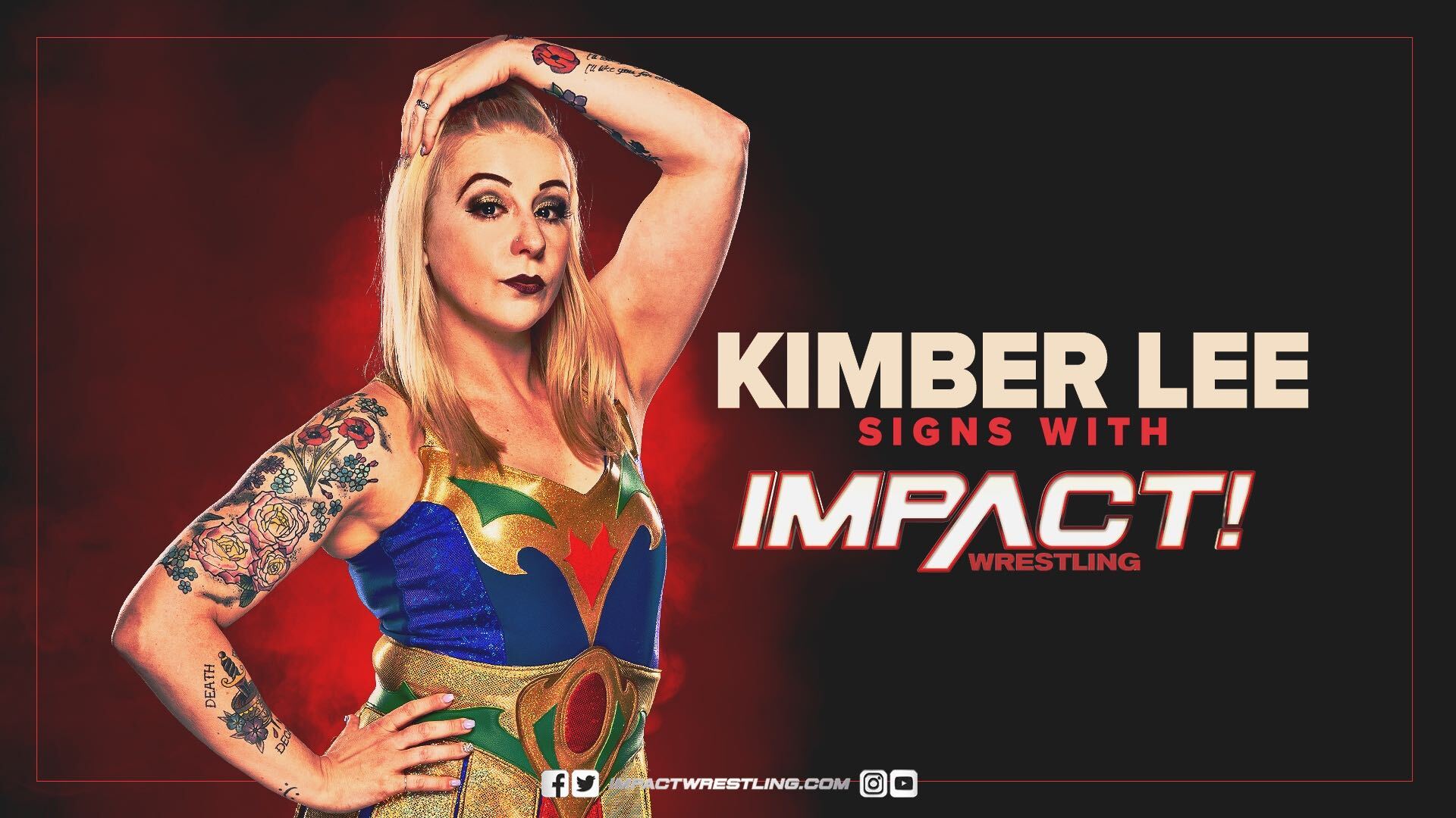 Kimber Lee Signs With Impact Wrestling Impact Wrestling