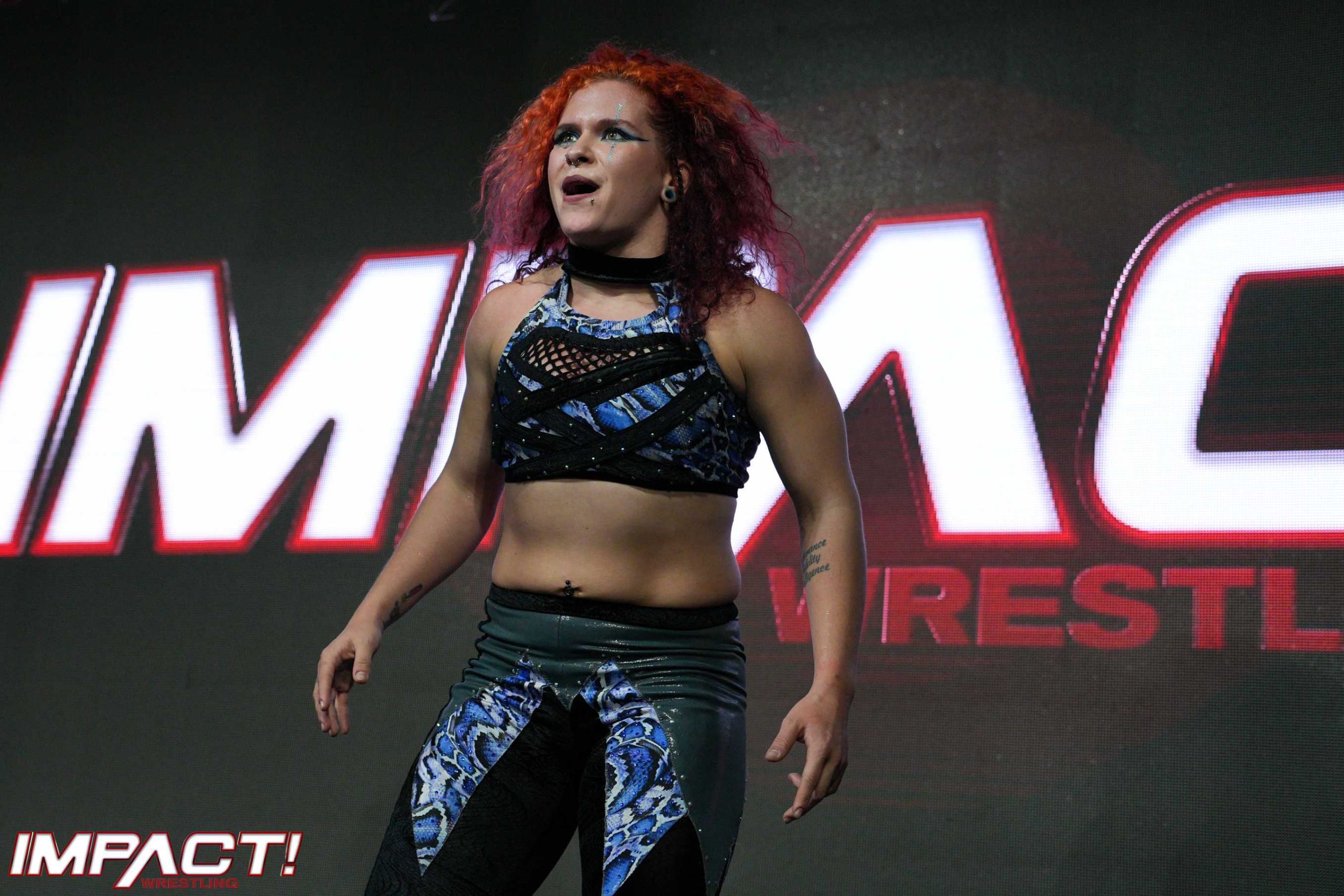 IMPACT! Photos: Masha Slamovich Chokes Out Mickie James, Barry Horowitz ...