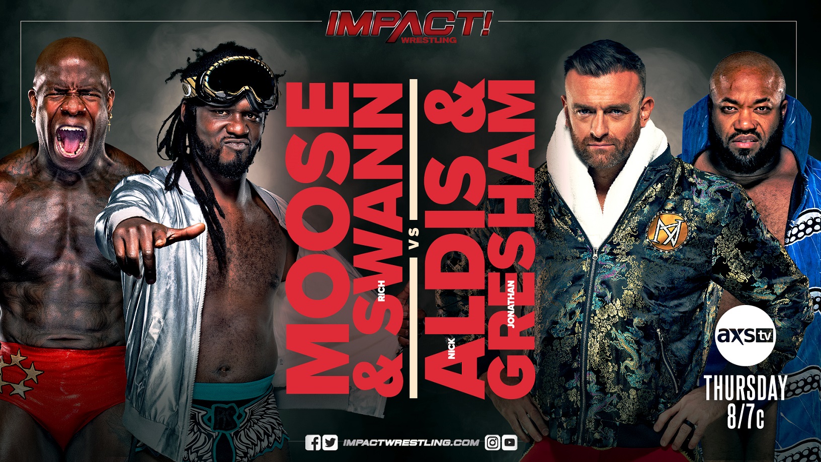 6/8 IMPACT! on AXS TV Results