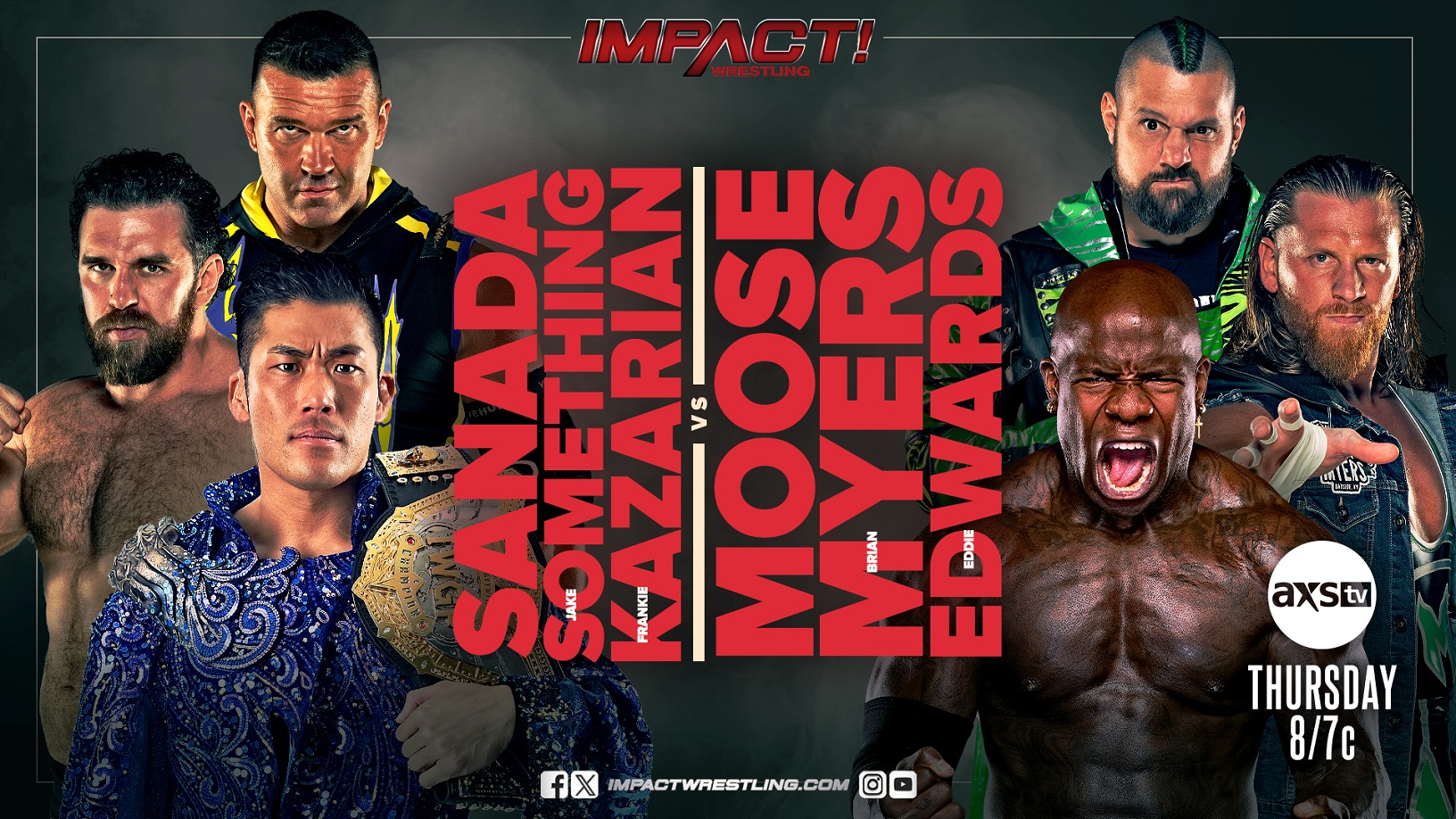 8/31 IMPACT! on AXS TV Results