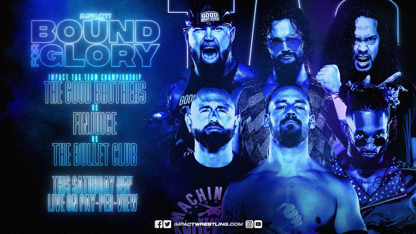The Good Brothers, FinJuice & Bullet Club Set for Three-Way Tag Title  Showdown This Saturday at Bound For Glory – IMPACT Wrestling