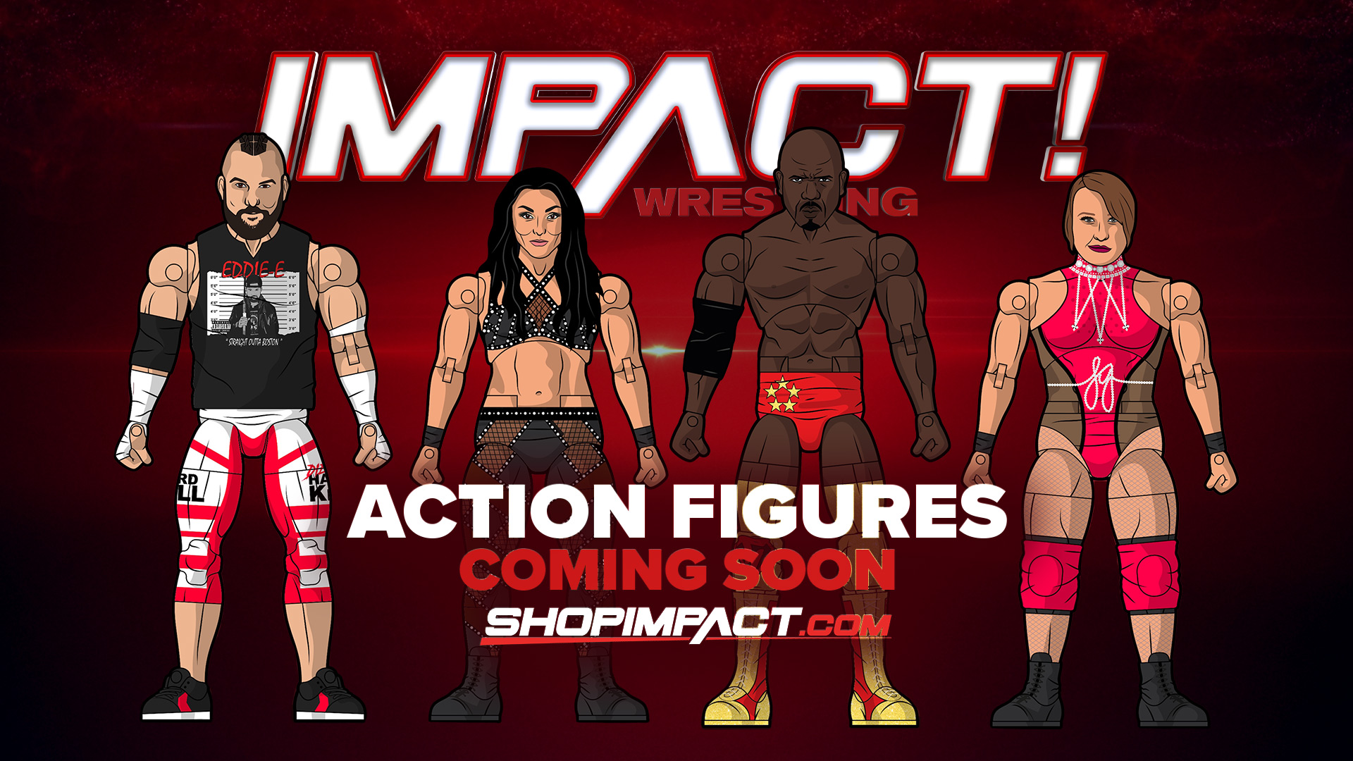 impact wrestling toys