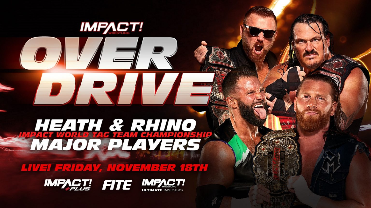 Heath & Rhino Set To Defend The IMPACT World Tag Team Titles Against ...