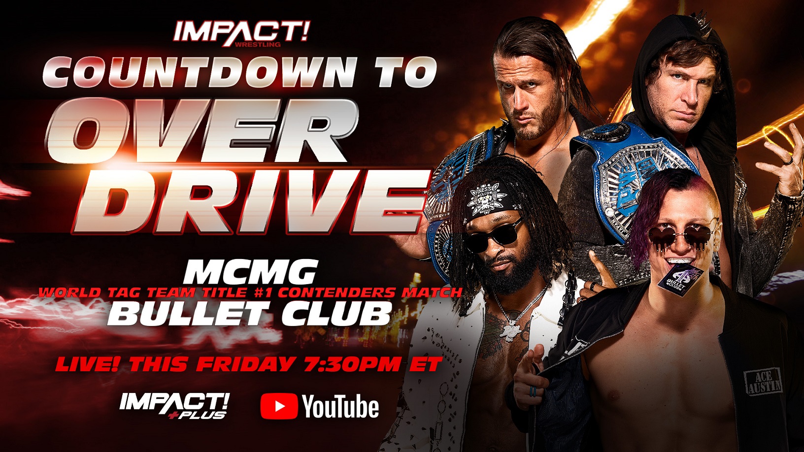 Motor City Machine Guns vs Bullet Club, Six-Way X-Division Free-For-All Set  for Countdown to Over Drive – IMPACT Wrestling