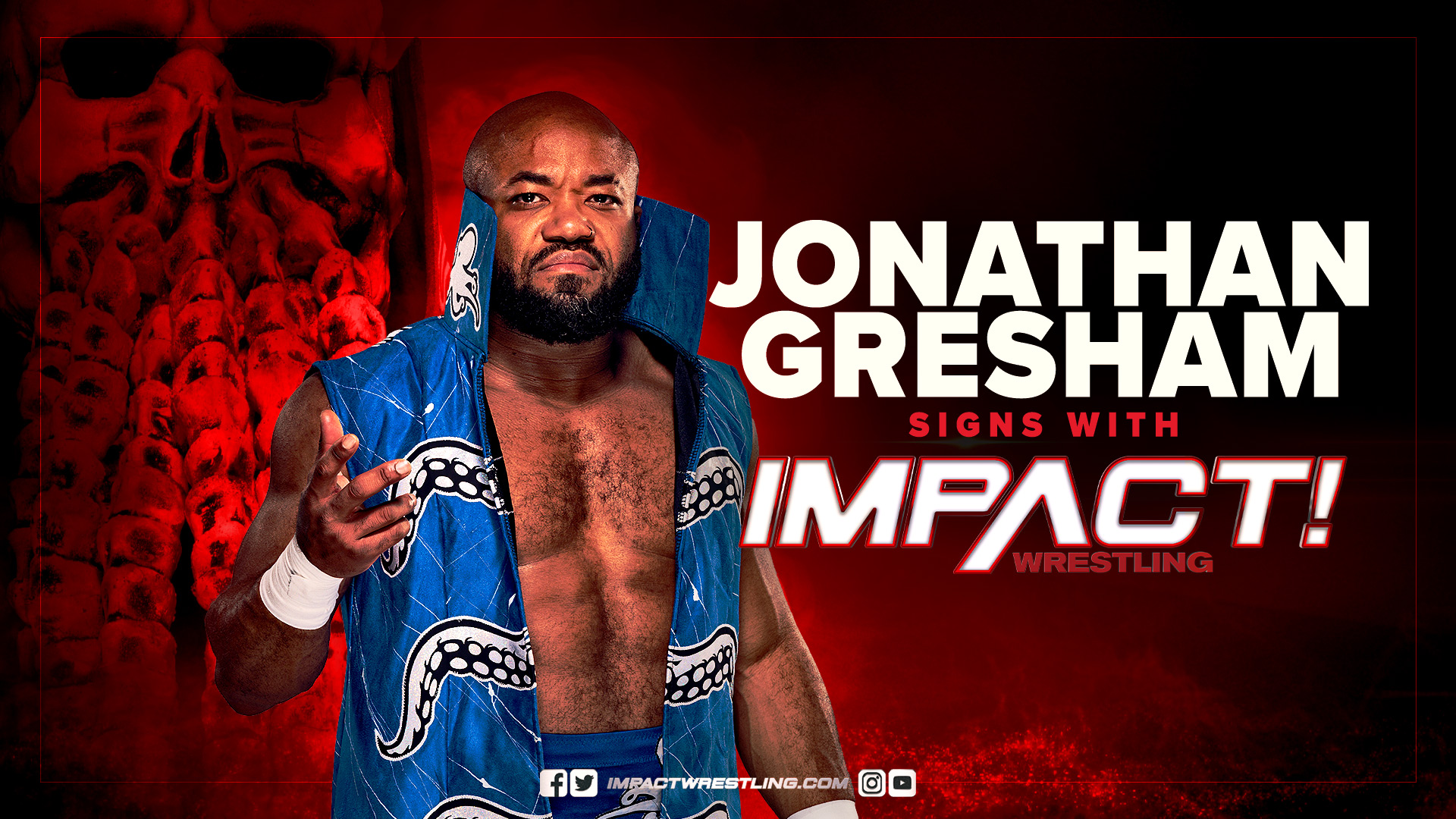 Jonathan Gresham Signs With IMPACT Wrestling IMPACT Wrestling