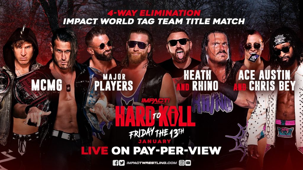 IMPACT World Tag Team Championship 4 Way Elimination Match