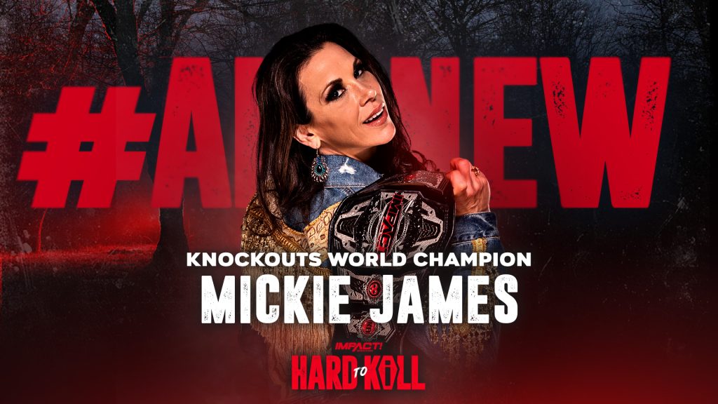 WWE Legend Mickie James Becomes 11-Time Women’s Champion At IMPACT Hard To Kill 1