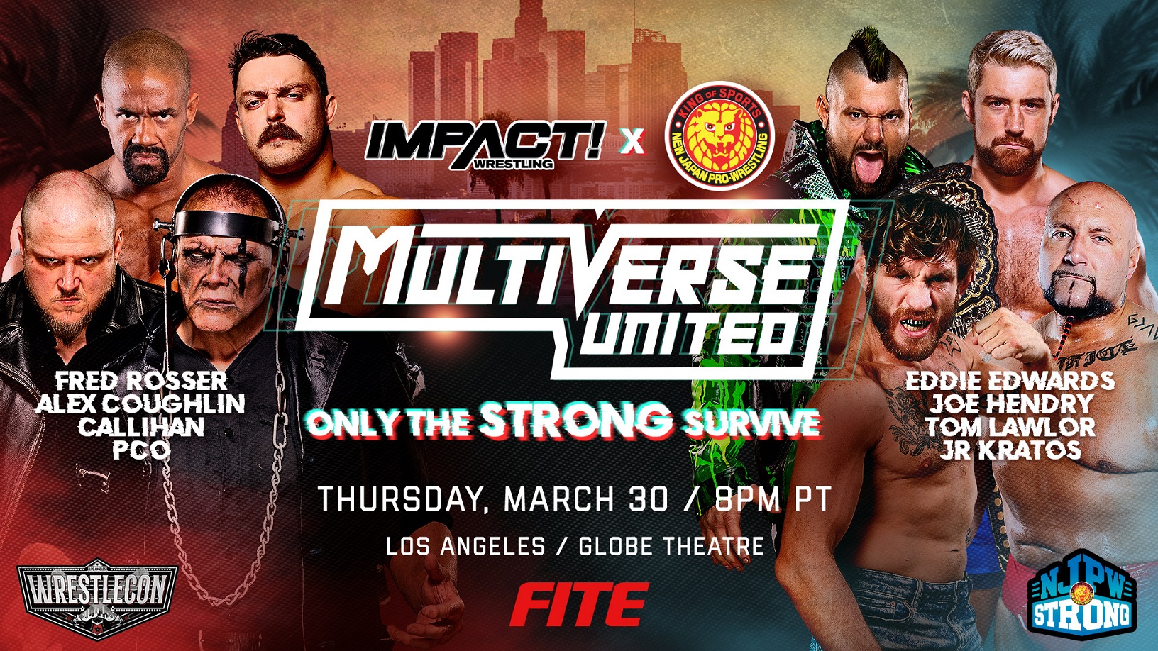 StarStudded 8Man Tag Team Bout Just Announced for Multiverse United