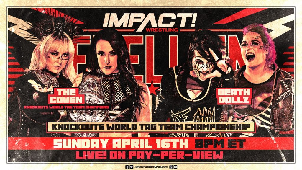 IMPACT KNOCKOUTS TAG TEAM CHAMPIONSHIP MATCH