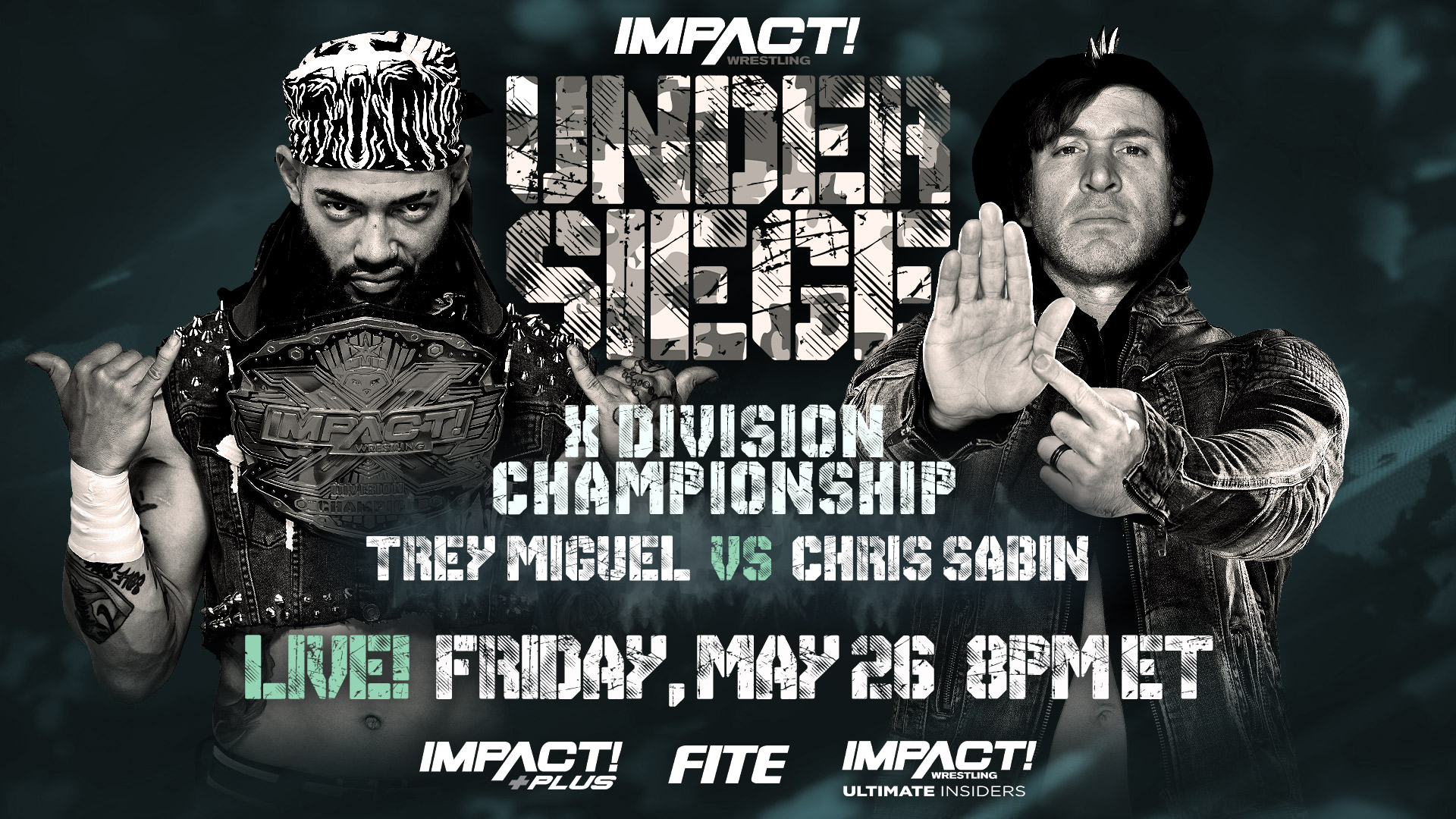 Trey Miguel to Defend His Title Against X-Division Pioneer Chris Sabin at Under Siege – IMPACT Wrestling