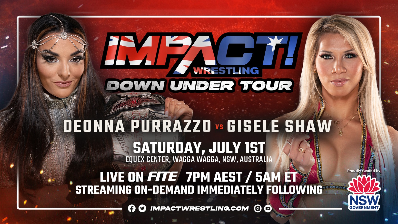 IMPACT Wrestling Down Under Tour Full Results Day 2 (July 1, 2023)