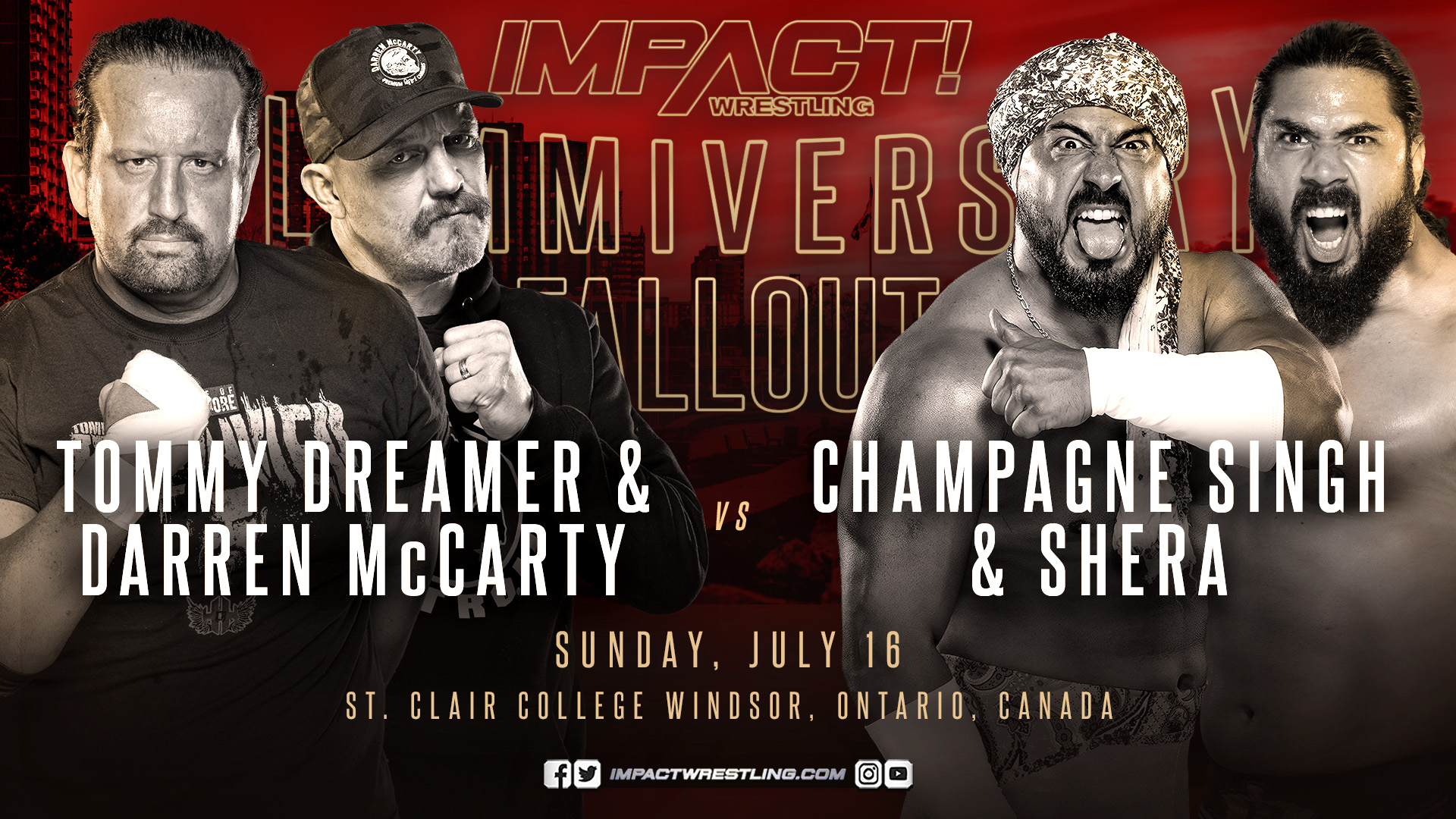 Tommy Dreamer & NHL Legend Darren McCarty Clash With Champagne Singh