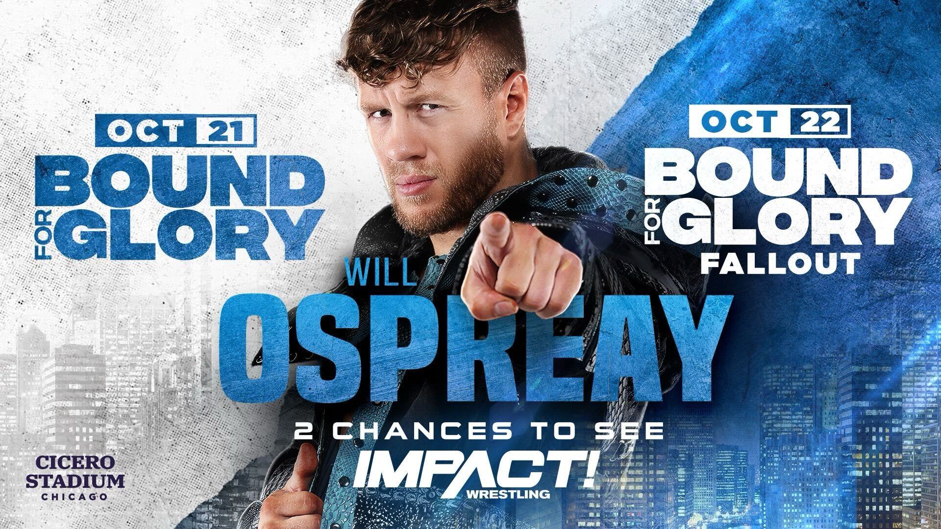 Will Ospreay Returns to IMPACT Wrestling at Bound For Glory & Bound For