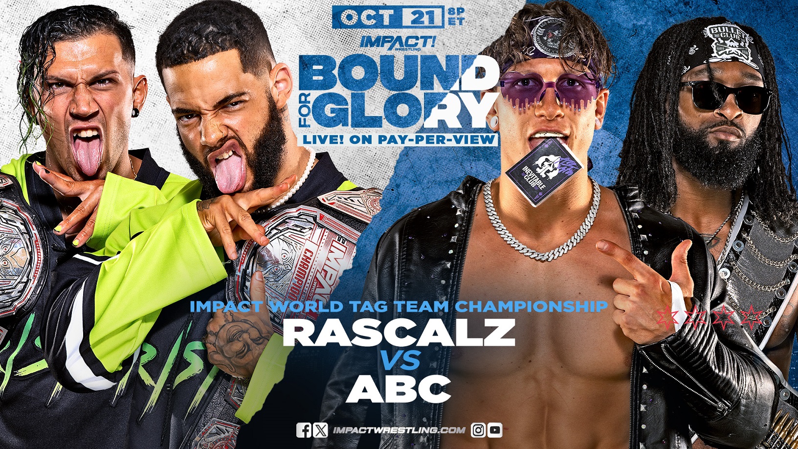 IMPACT Bound for Glory 2023 Card oficial e todas as informações!